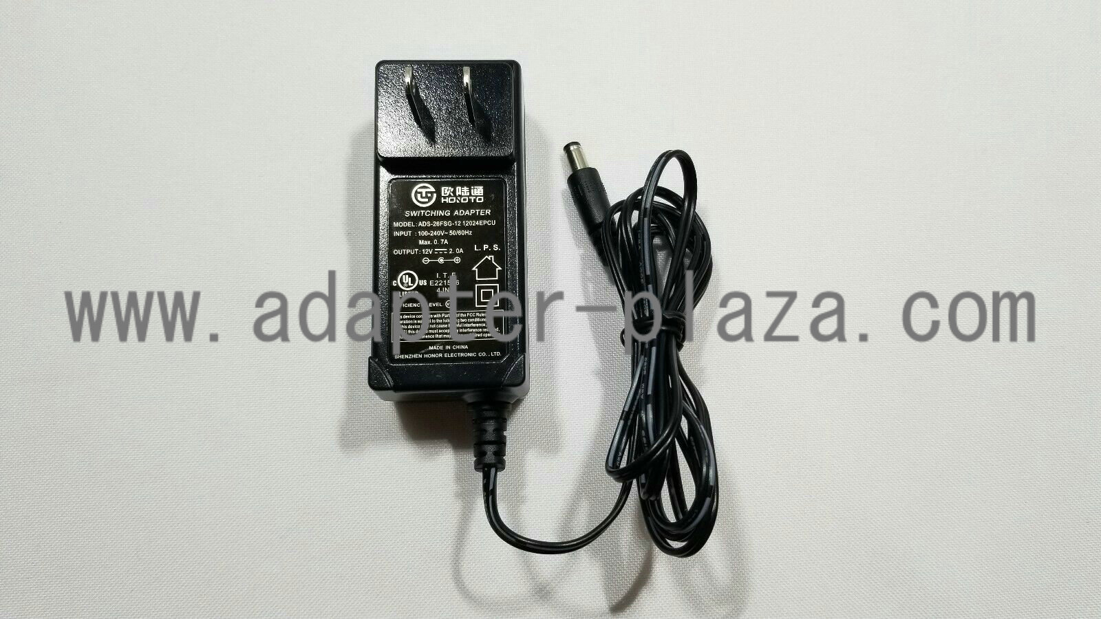 NEW DC 12V 2.0A Switching Adapter for HOIOTO ADS-26FSG-12 12024EPCU Power Supply